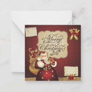 Tarjeta Pequeña Feliz Navidad