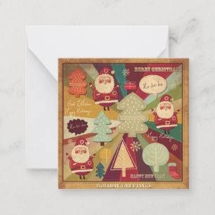 Tarjeta Pequeña Feliz Navidad