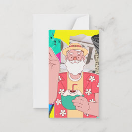 Tarjeta Pequeña Feliz Navidad 2024