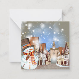 Tarjeta Pequeña Feliz Navidad/Felices Fiestas