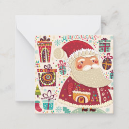 Tarjeta Pequeña Feliz Navidad/Felices Fiestas