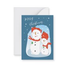 Feliz Navidad Snowmen