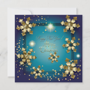 Tarjeta Pequeña ¡Feliz Navidad y Feliz Año Nuevo! 2027 NAVIDAD