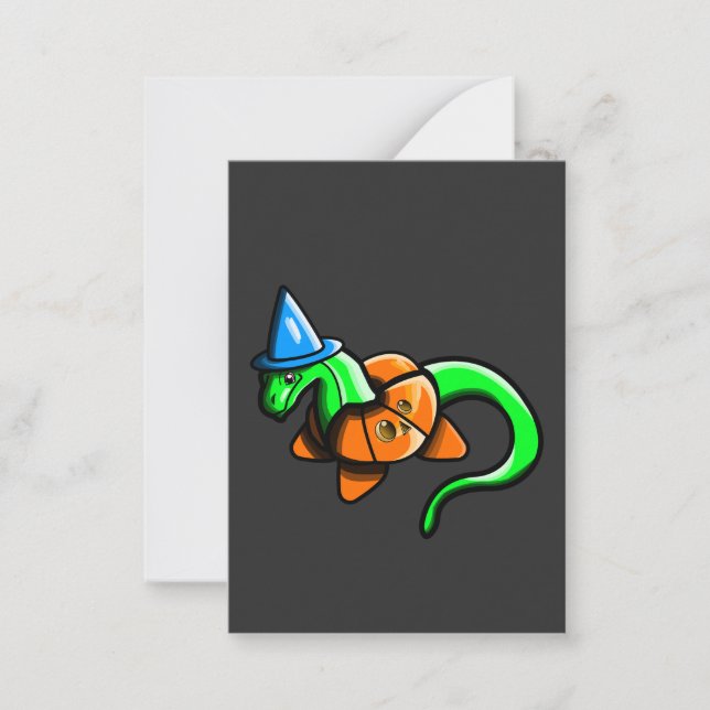 Tarjeta Pequeña ¡Feliz Samhain! (Anverso)