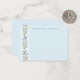 Tarjeta Pequeña Feminine Personal Stationary Note Card