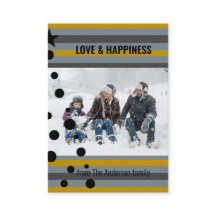 Festividad de árbol de navidad en franjas modernas