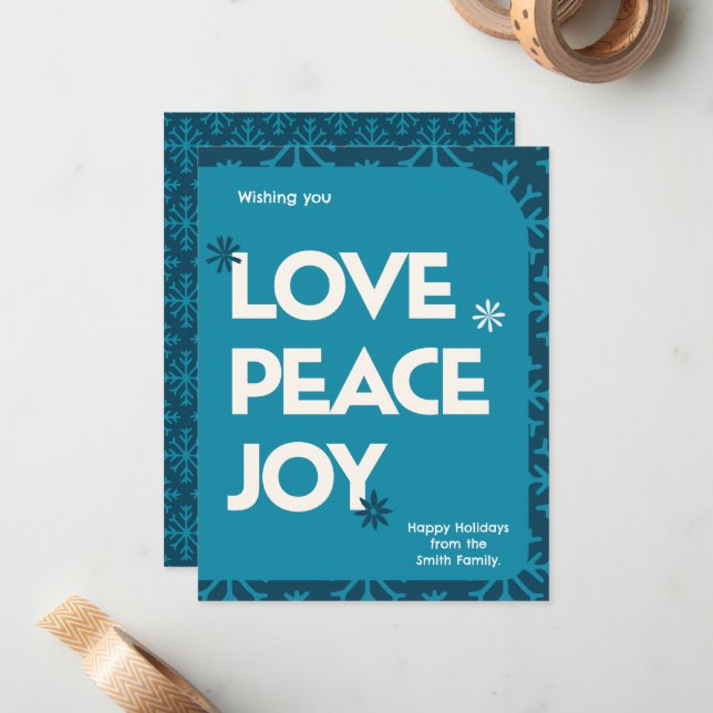 Tarjeta Pequeña Festividad de los Navidades del marco de imagen de (Anverso/Reverso In Situ)