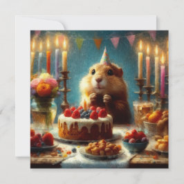 Tarjeta Pequeña Fiesta de cumpleaños 4