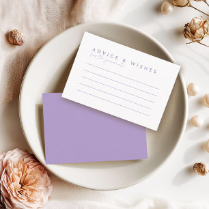 Tarjeta Pequeña Fiesta de Graduación con Deseos y Consejos Minimal