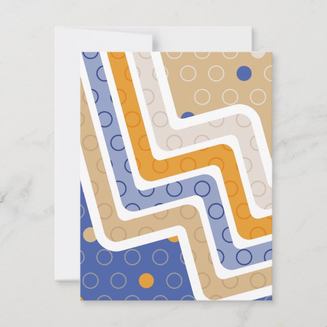 Tarjeta Pequeña Figuras geométricas 6 (Anverso)