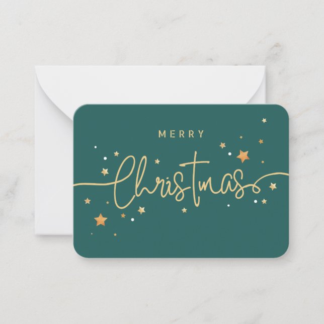 Tarjeta Pequeña Flat Note Card (Anverso)