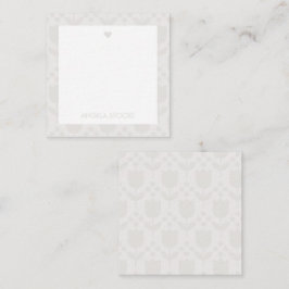Tarjeta Pequeña Flor personalizada retro