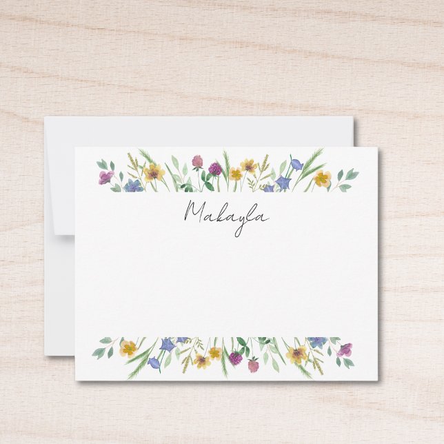 Tarjeta Pequeña Flor silvestre personalizada (Subido por el creador)