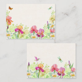 Tarjeta Pequeña Florecimiento de las flores