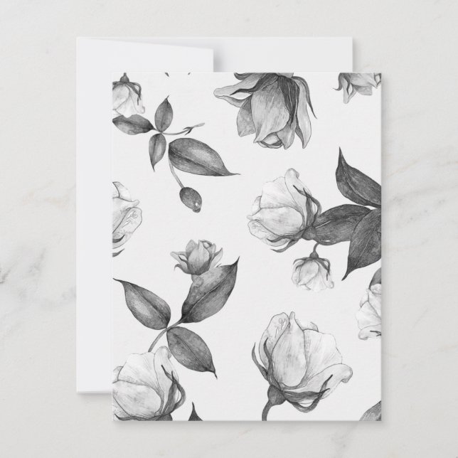 Tarjeta Pequeña Flores acuáticas 12 (Anverso)