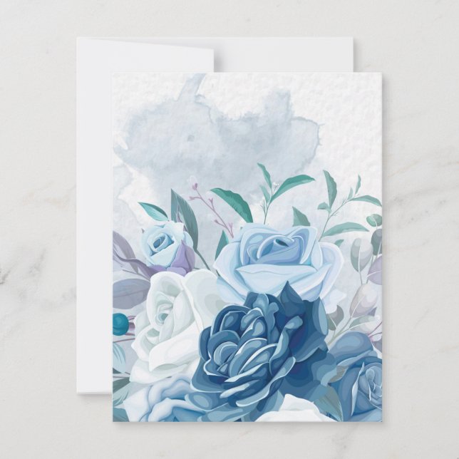 Tarjeta Pequeña Flores acuáticas 8 (Anverso)