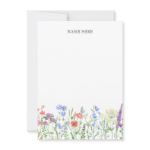 Flores coloridas nombre personalizado