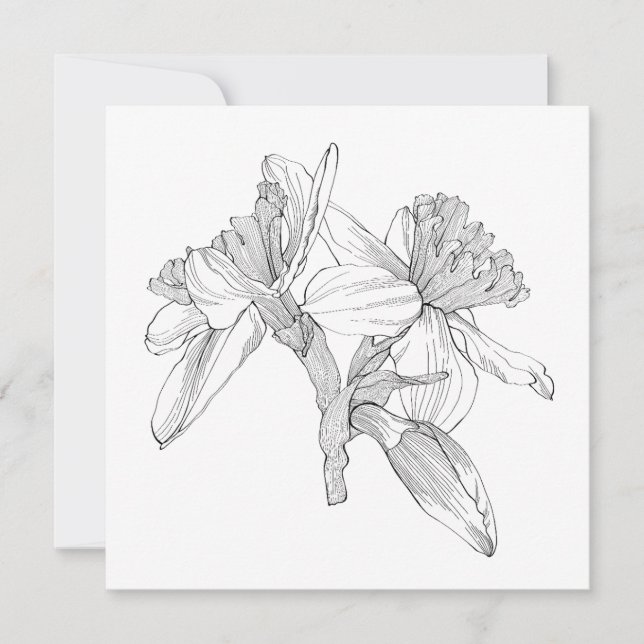 Tarjeta Pequeña Flores de aderezo adornan el ramo. (Anverso)