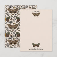 Flores Silvestres de Polilla Bohemiana Moderna Pat