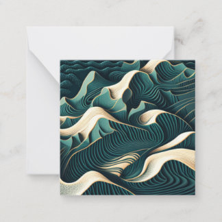 Tarjeta Pequeña Flowing Harmony