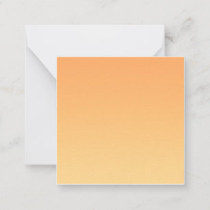 Tarjeta Pequeña Fondo de degradado amarillo y naranja