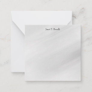Tarjeta Pequeña Fondo gris elegante simple profesional simple
