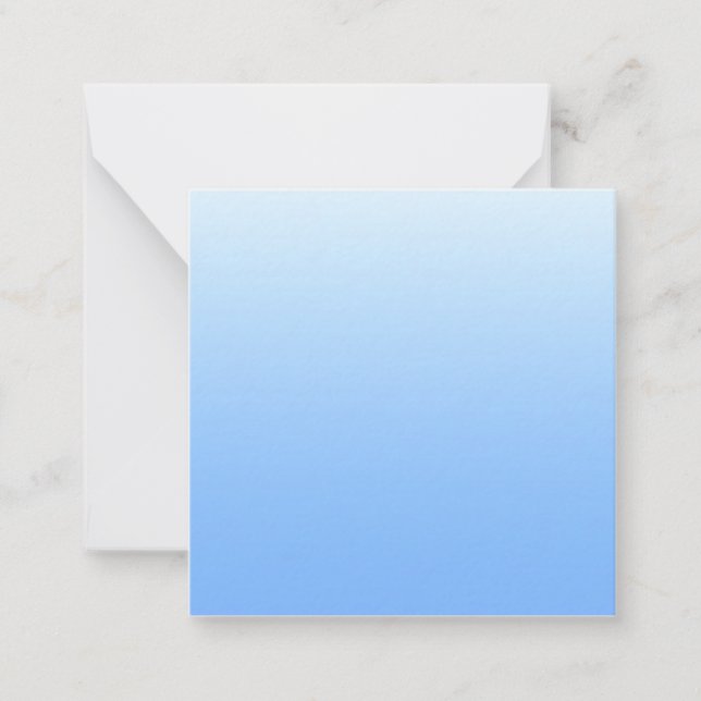 Tarjeta Pequeña Fondo oscuro azul pálido (Anverso)