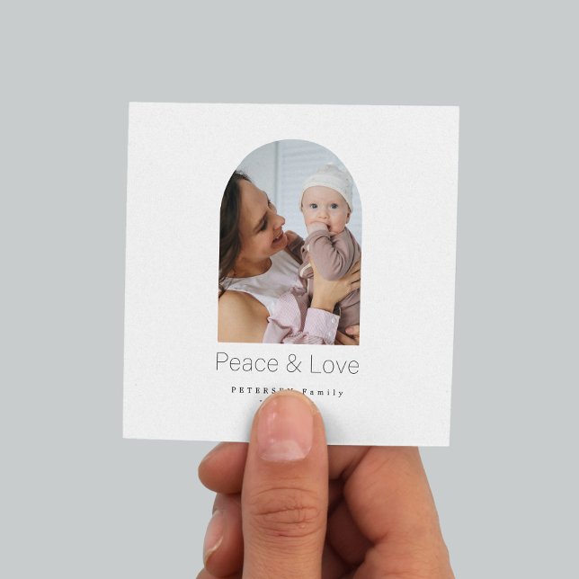 Tarjeta Pequeña Foto de familia de presupuesto de invierno de paz  (Subido por el creador)