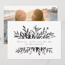 Foto de la propuesta de la dama de honor minimalis