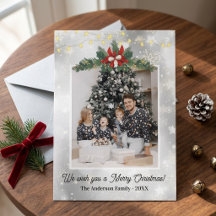 Foto de Navidad de Familia Elegante