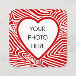 Tarjeta Pequeña Foto de San Valentín