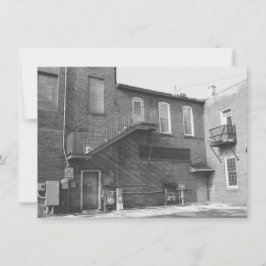 Tarjeta Pequeña fotografía de ciudad