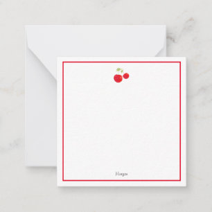 Tarjeta Pequeña Fresas acuáticas