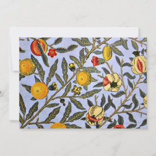 Tarjeta Pequeña Fruta, por William Morris,