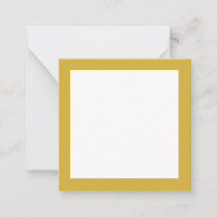 Tarjeta Pequeña Fuente Serif Simple Profesional Plano Dorado Blanc