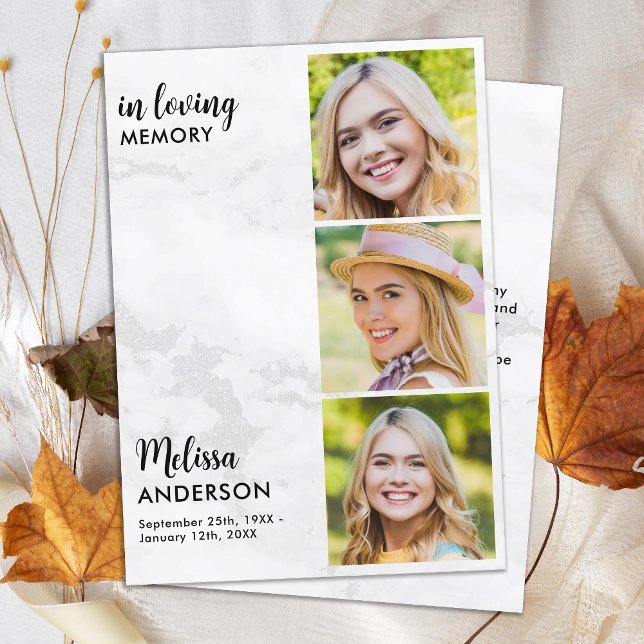 Tarjeta Pequeña Funeral Presupuestario Gracias Conmemoración De La (Subido por el creador)