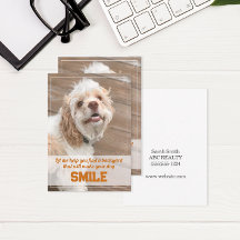 Funny Dog Real Estate Pop By