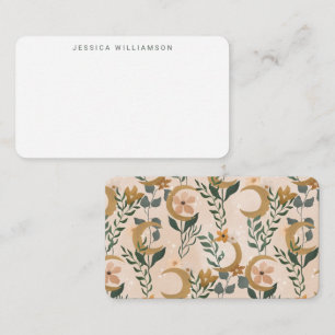 Tarjeta Pequeña Gabinete de regalo de nombre personalizado Boho Ru