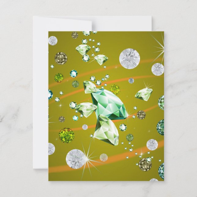 Tarjeta Pequeña Galaxia Diamond 10 (Anverso)