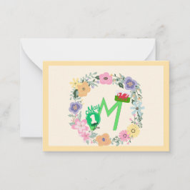 Tarjeta Pequeña Galés - May Day Gracias Cartas