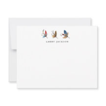 Ganchos de pesca vintage acuarela Plana