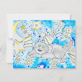 Tarjeta Pequeña Gatito