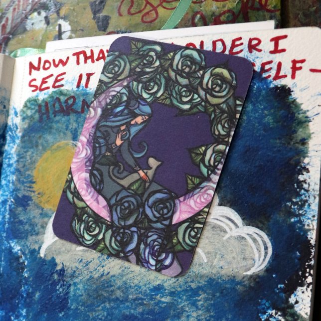 Tarjeta Pequeña Gato de la luna: Gatos de la luna (Subido por el creador)