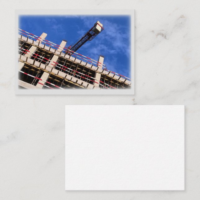 Tarjeta Pequeña Geometría en el aire (Anverso / Reverso)