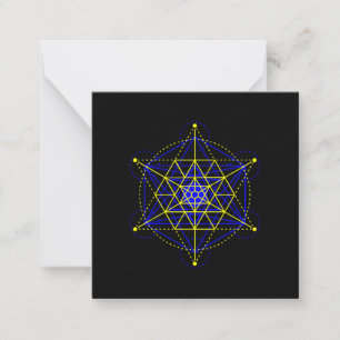 Tarjeta Pequeña Geometría sagrada
