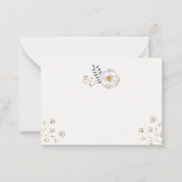 Tarjeta Pequeña Georgina Mini Notecard