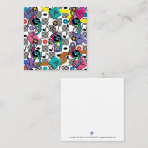 Tarjeta Pequeña Go Retro Coctail Napkin Paper Placas