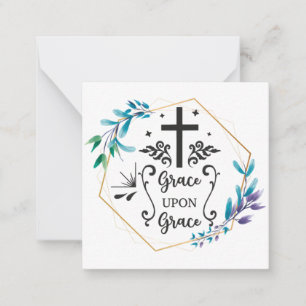 Tarjeta Pequeña Grace Upon Grace