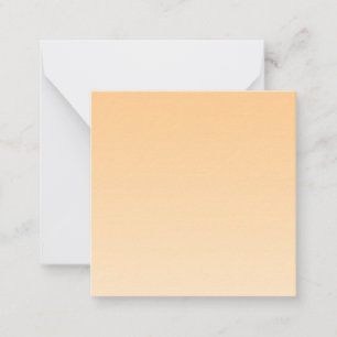 Tarjeta Pequeña Gradiente amarillo claro y Naranja