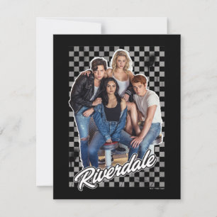 Tarjeta Pequeña Gráfico del grupo Retro Riverdale